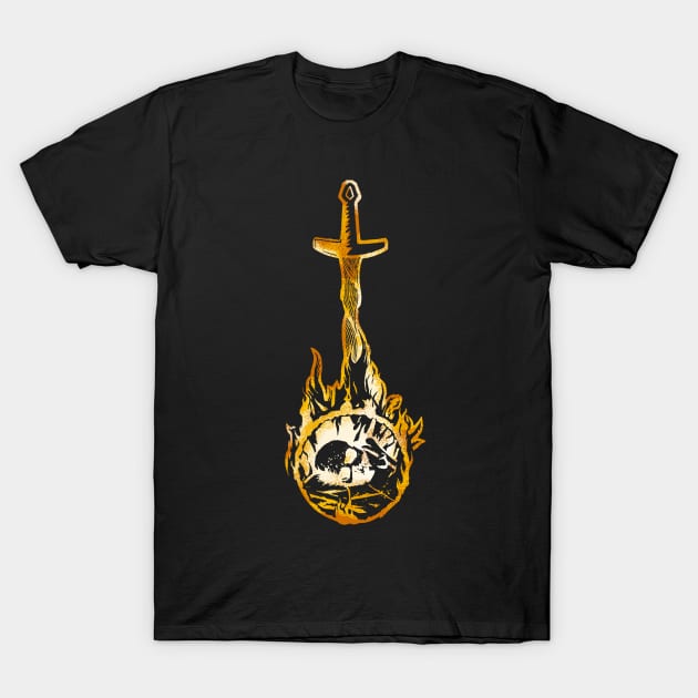 The Bonfire T-Shirt by Gryphic